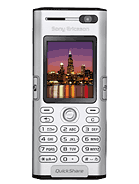 Best available price of Sony Ericsson K600 in Iraq